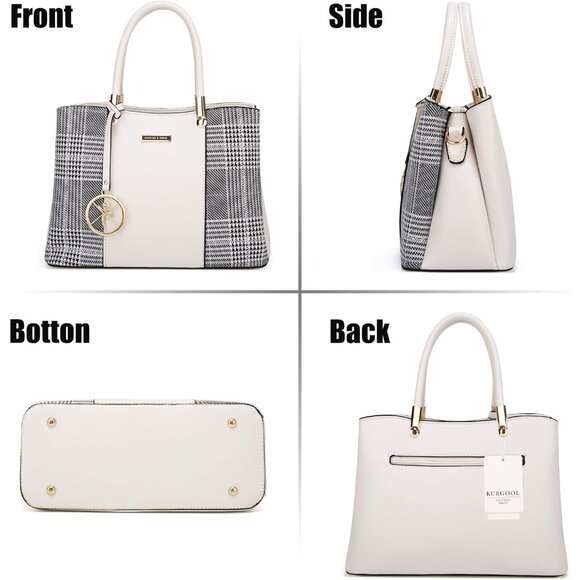 Women Purses and Handbags Top Handle Satchel Shoulder Bags Messenger Tote Bag fo - Picture 4 of 8